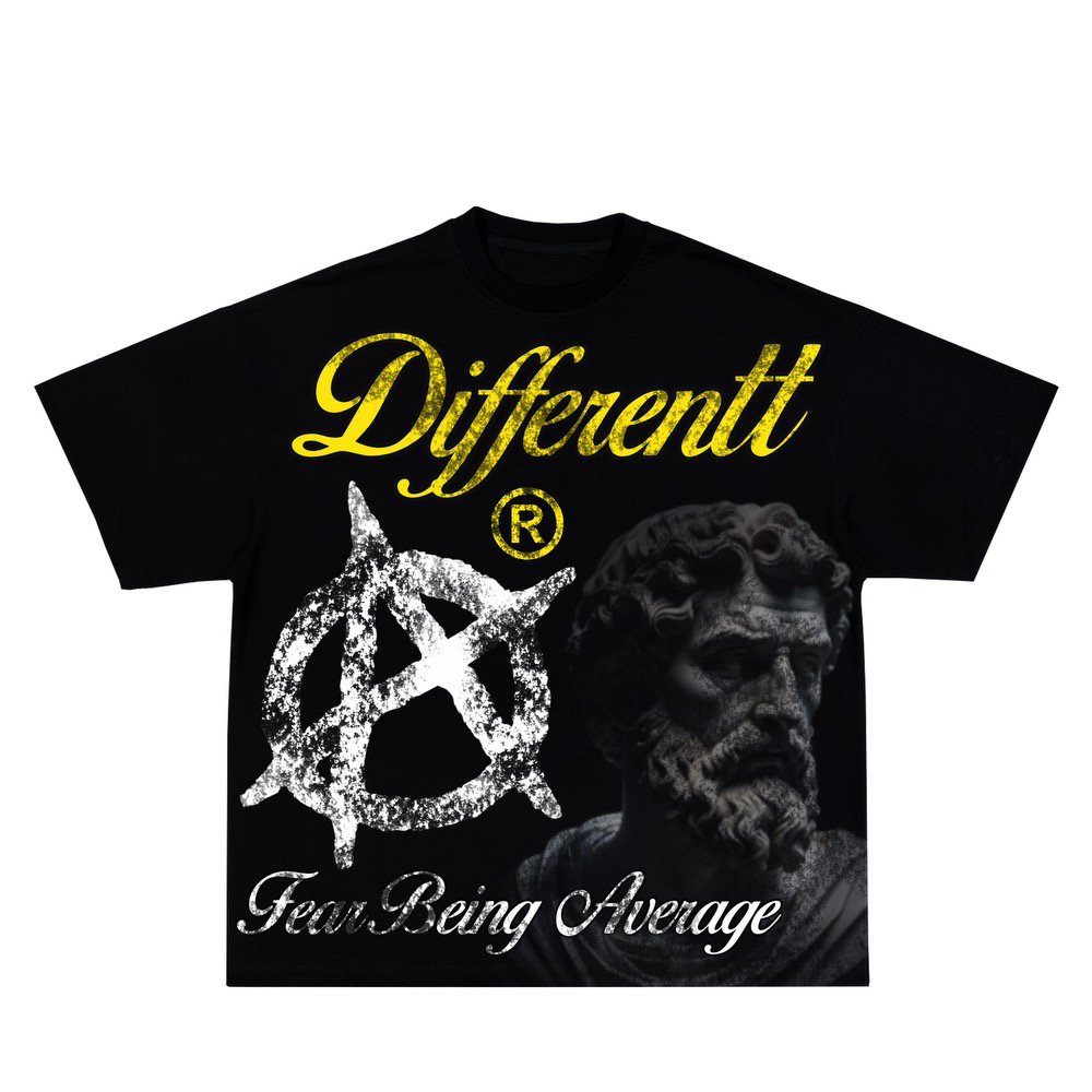 FEAR BEING AVERAGE tee